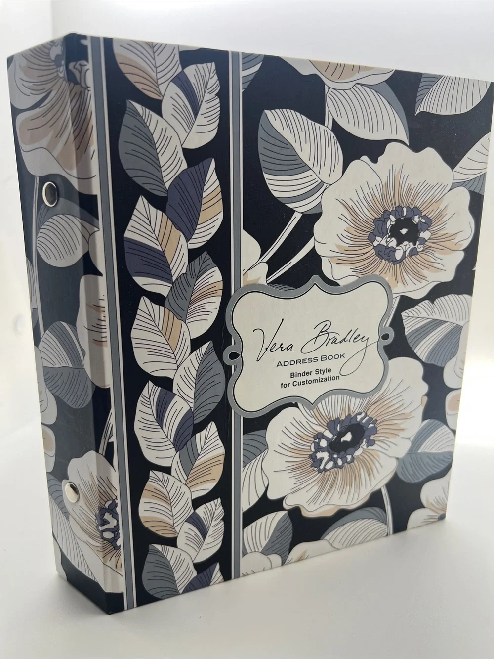Vera Bradley Retired Camellia Floral Binder Address Book